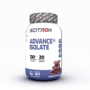 Scitron Advance Whey Protein Isolate (Chocolate Fantasy), 1kg