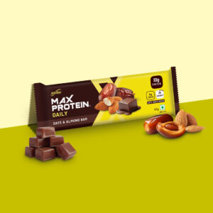 RiteBite Max Protein Daily Date & Almond Bar, 35gm