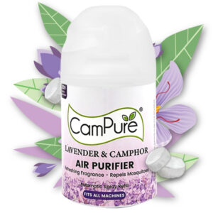 CamPure Automatic Air Freshener Refill - Lavender & Camphor, 225ml