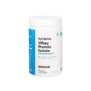 Nutrova Whey Protein Isolate, 300gm (Dark Chocolate)