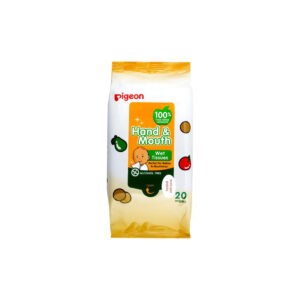 Pigeon Baby Hand & Mouth Wipes, 20pcs