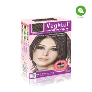 Vegetal Bio Colour,Burgundy, 150gm