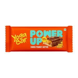 Yoga Bar Power Up Choco Peanut Butter (20gm Protein) Bar, 70gm
